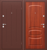 Дверь входная металлическая «Стройгост 7-2» ИталОрех